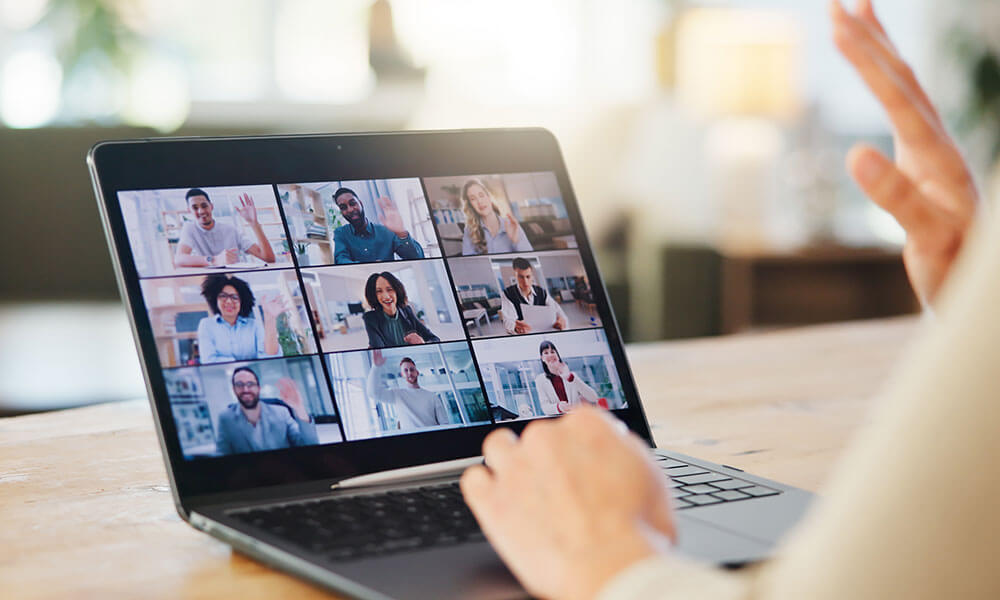 Digitaler Welcome Call im Onboarding bei The Quality Group mit Team und neuen Mitarbeitenden