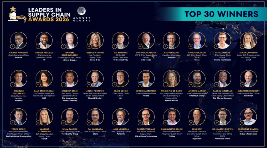 Selim Tansuğ zählt zu den Top 30 Supply-Chain-Leadern 2026