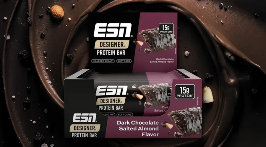ESN ruft eine Charge des ESN Designer Protein Bar Dark Chocolate Salted Almond zurück
